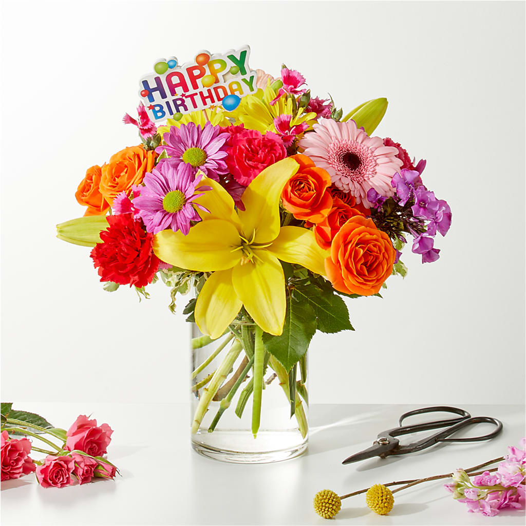 Cue the Confetti - A Florist Original –  Buds N Bows, North Little Rock AR