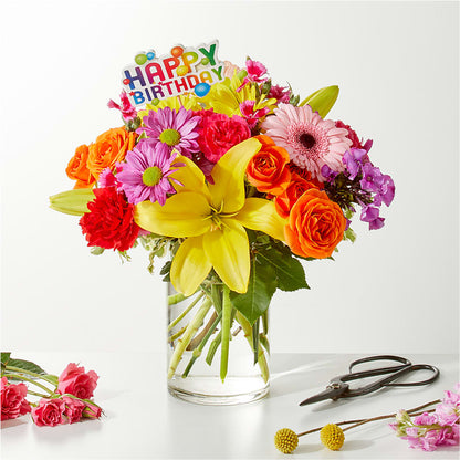 Cue the Confetti - A Florist Original –  Buds N Bows, North Little Rock AR