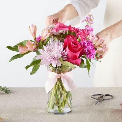 Pink Ribbon - A Florist Original –  Buds N Bows, North Little Rock AR