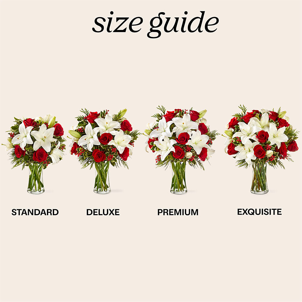 Sparkling Snowflakes Bouquet –  Buds N Bows, North Little Rock AR