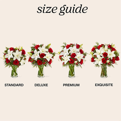 Sparkling Snowflakes Bouquet –  Buds N Bows, North Little Rock AR