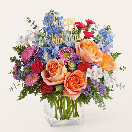 Birthday Bash Bouquet –  Buds N Bows, North Little Rock AR