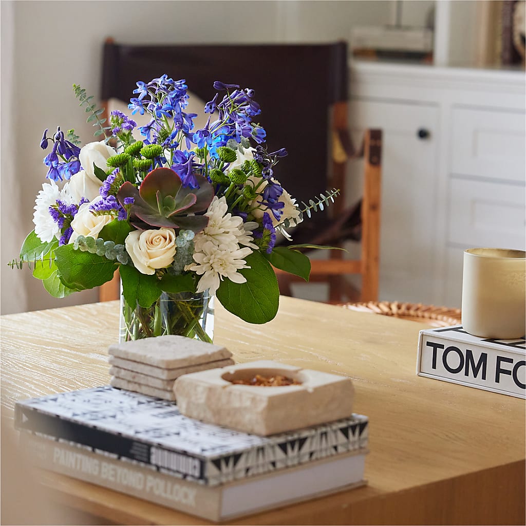 Cerulean Waves Bouquet –  Buds N Bows, North Little Rock AR