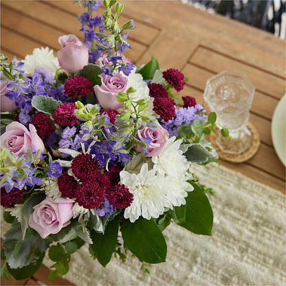 Violet Frost Bouquet –  Buds N Bows, North Little Rock AR