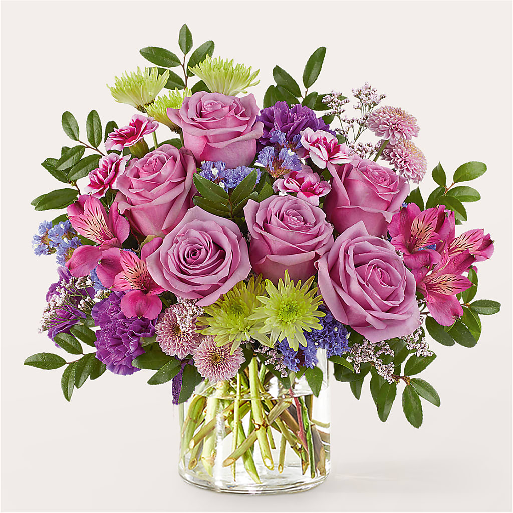 Glass Half Full Bouquet –  Buds N Bows, North Little Rock AR