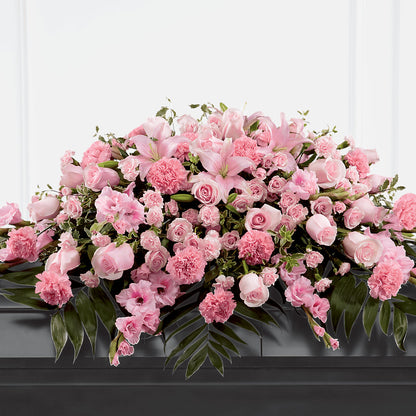 Garden of Comfort Casket Spray (Standard) –  Buds N Bows, North Little Rock AR