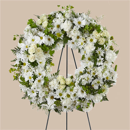 Faithful Wishes Wreath –  Buds N Bows, North Little Rock AR