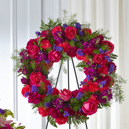 Calming Colors Wreath –  Buds N Bows, North Little Rock AR