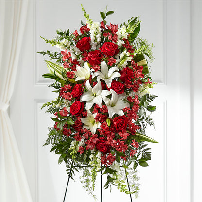 Everlasting Memory Standing Spray –  Buds N Bows, North Little Rock AR