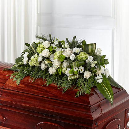 Hopeful Gesture Casket Spray –  Buds N Bows, North Little Rock AR