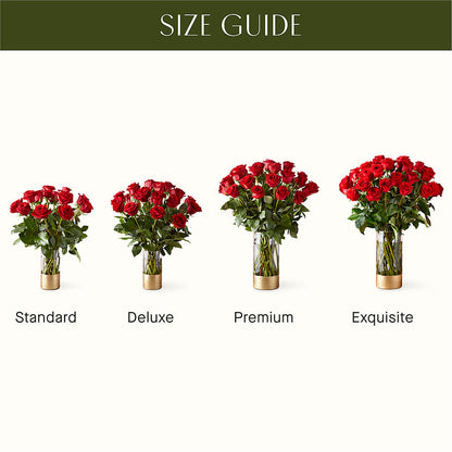 Classic Love Red Rose Bouquet –  Buds N Bows, North Little Rock AR
