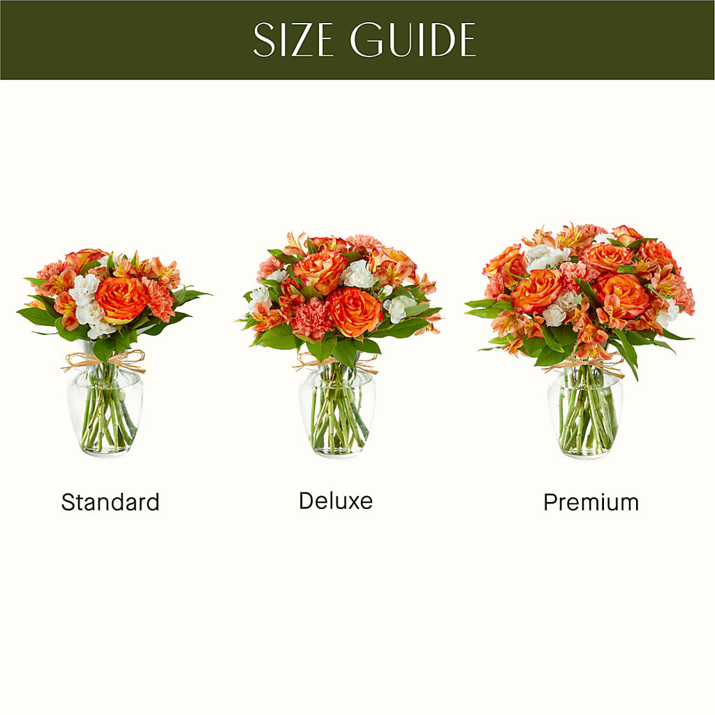 Apricot Glow Bouquet –  Buds N Bows, North Little Rock AR