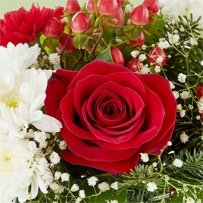 Chance of Flurries Bouquet –  Buds N Bows, North Little Rock AR