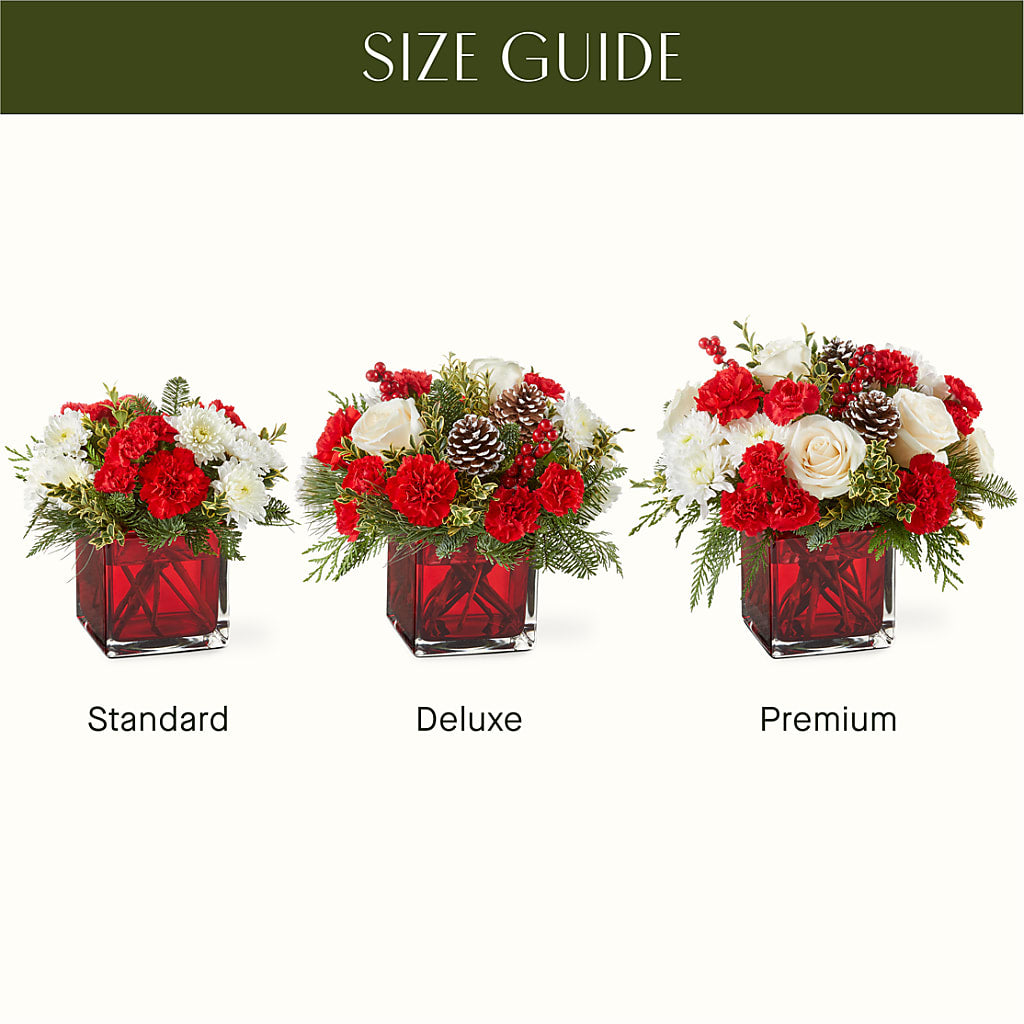 Christmas Market Bouquet –  Buds N Bows, North Little Rock AR