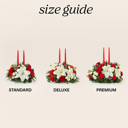 Seasonal Festivities Centerpiece –  Buds N Bows, North Little Rock AR