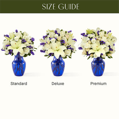 Sapphire Rush Bouquet –  Buds N Bows, North Little Rock AR