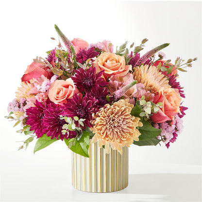Berry Cobbler Bouquet with Ivory Vase –  Buds N Bows, North Little Rock AR