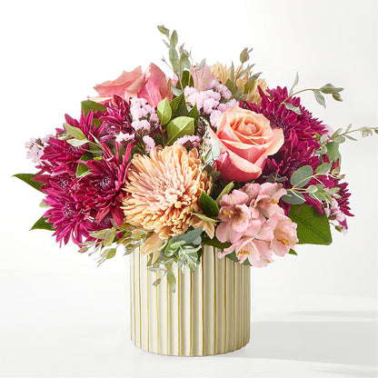 Berry Cobbler Bouquet with Ivory Vase –  Buds N Bows, North Little Rock AR