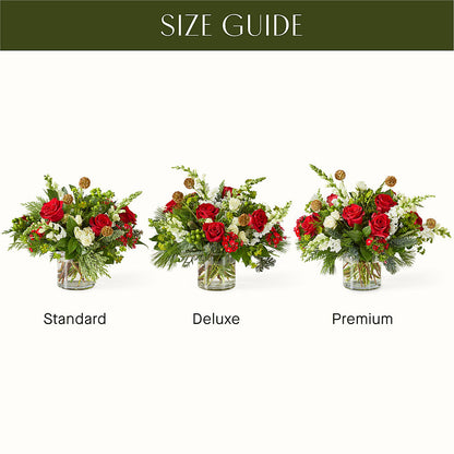 Deck the Halls Bouquet –  Buds N Bows, North Little Rock AR