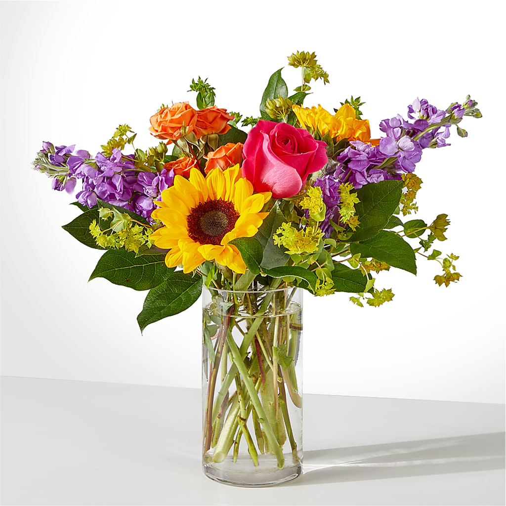 Vibrant Greetings Bouquet –  Buds N Bows, North Little Rock AR