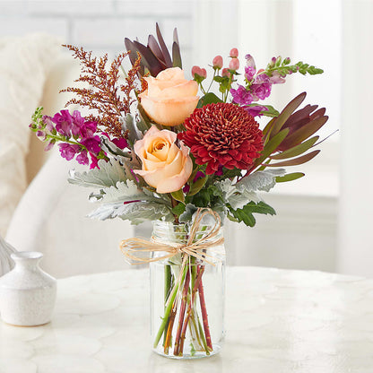 Moody Hues Bouquet –  Buds N Bows, North Little Rock AR