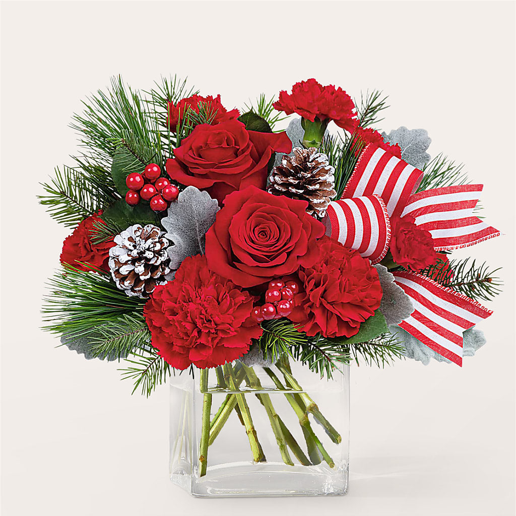 Baking Spirits Bright Bouquet –  Buds N Bows, North Little Rock AR