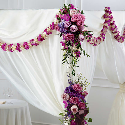 Color & Light Chuppah Decor –  Buds N Bows, North Little Rock AR