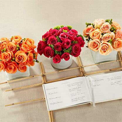 Dawn Rose Centerpiece –  Buds N Bows, North Little Rock AR